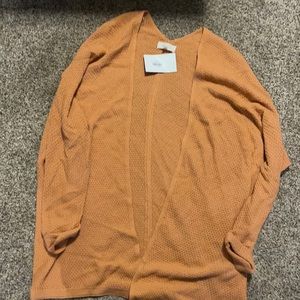 NWT coral cardigan